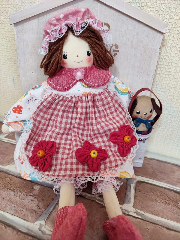 私だけの手作りカントリードール 画像